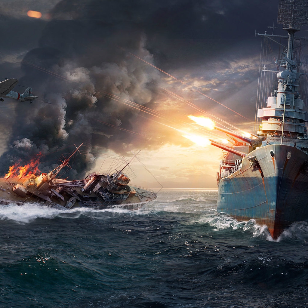 World of Warships  for 1024 x 1024 iPad resolution