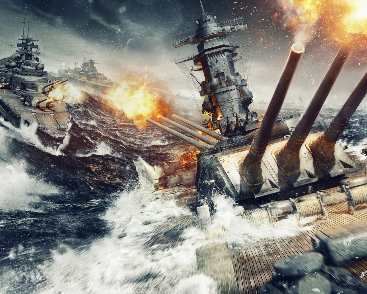 World of Warships Game for 1280 x 1024 resolution