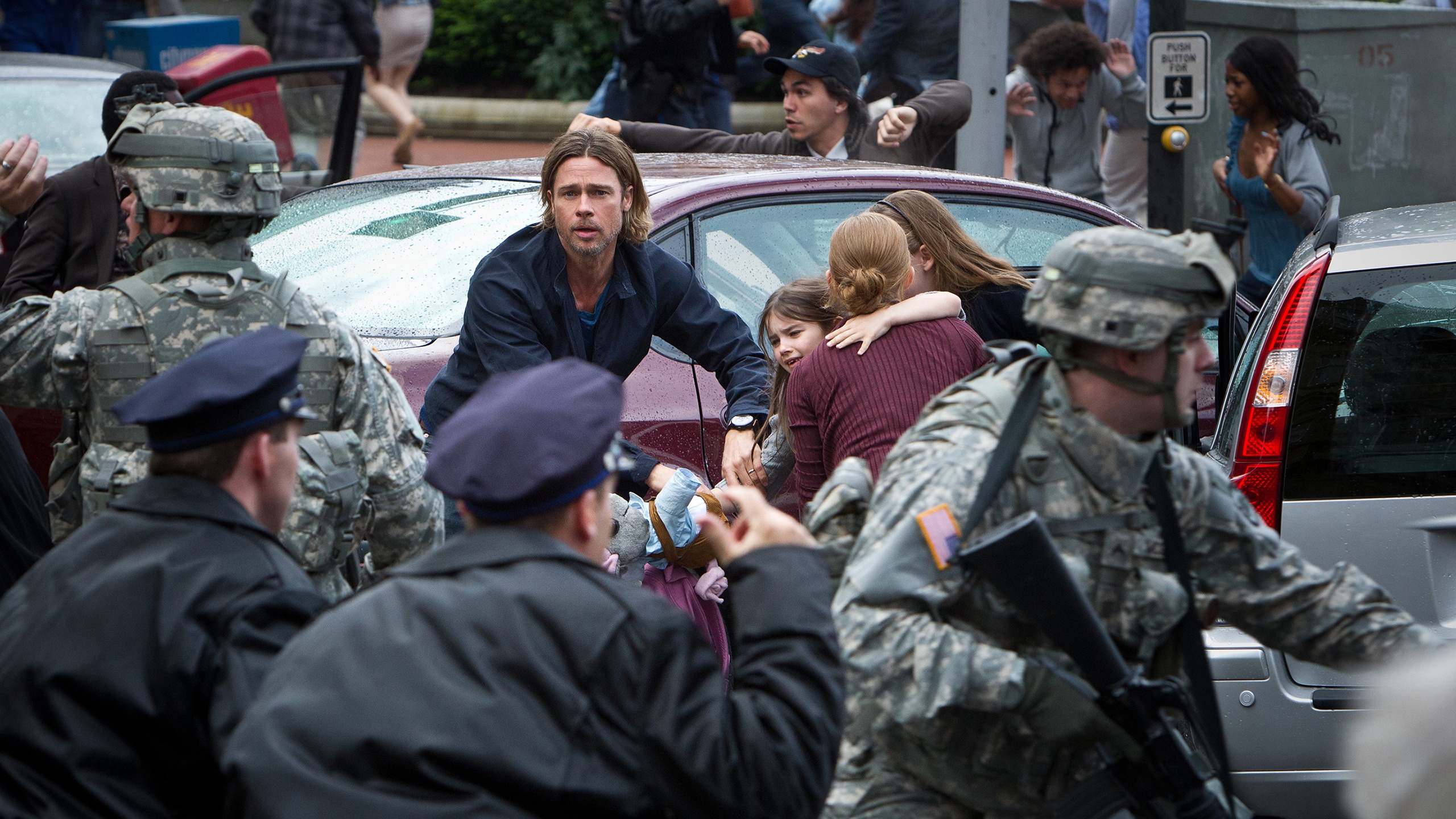 World War Z Movie for 2560x1440 HDTV resolution