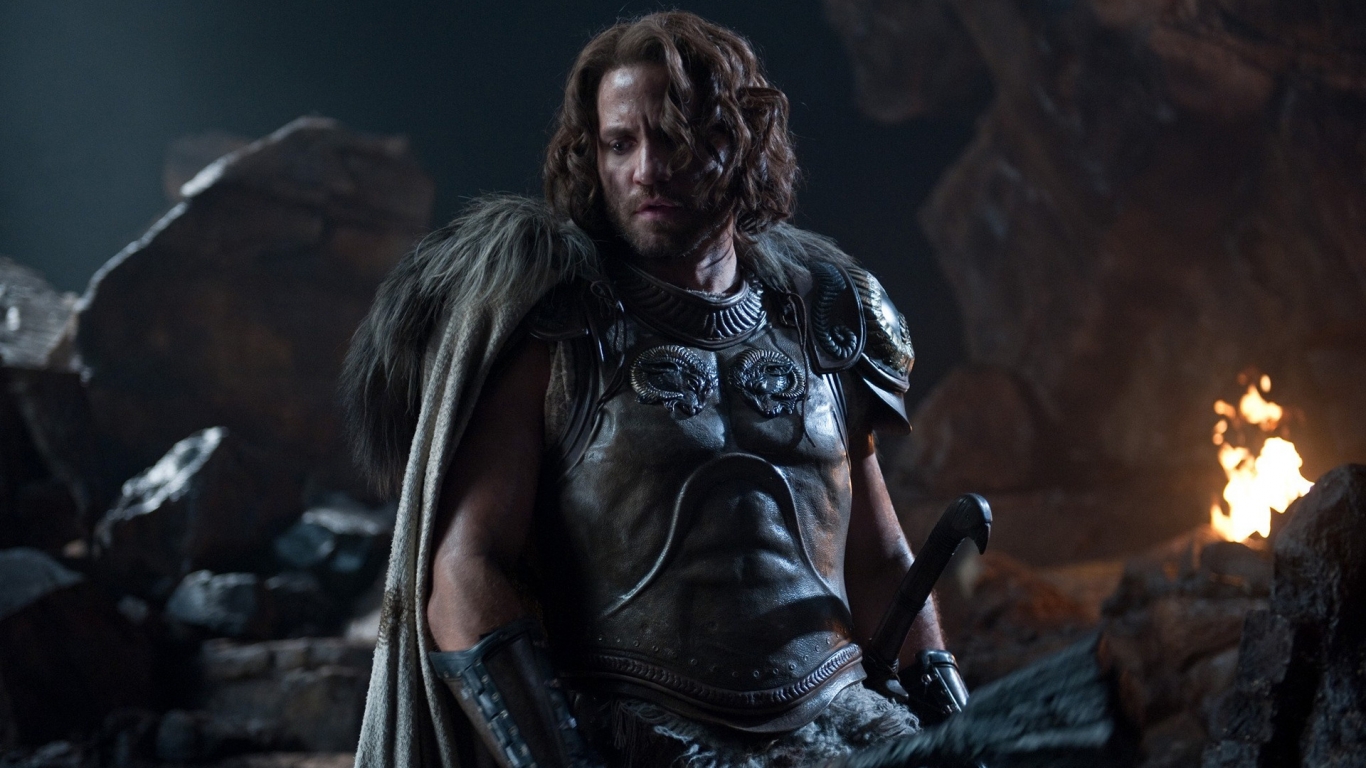 Wrath Of The Titans Ares for 1366 x 768 HDTV resolution