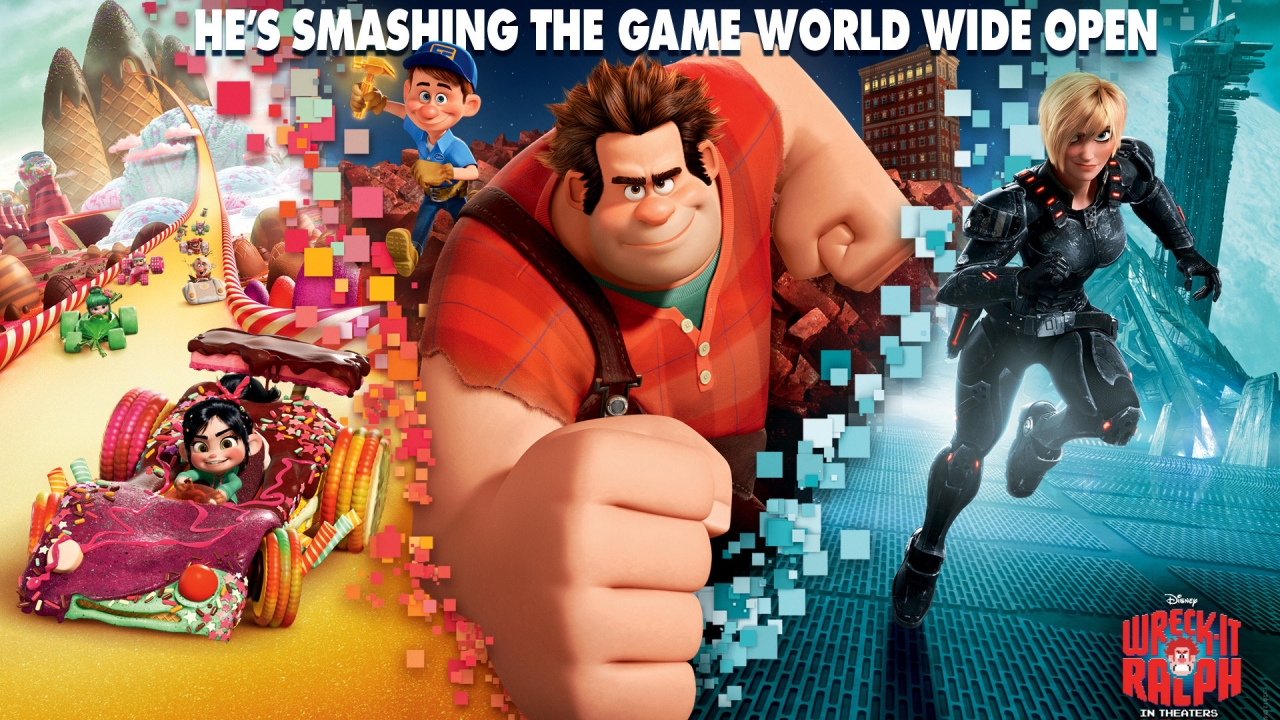 Wreck It Ralph Movie for 1280 x 720 HDTV 720p resolution