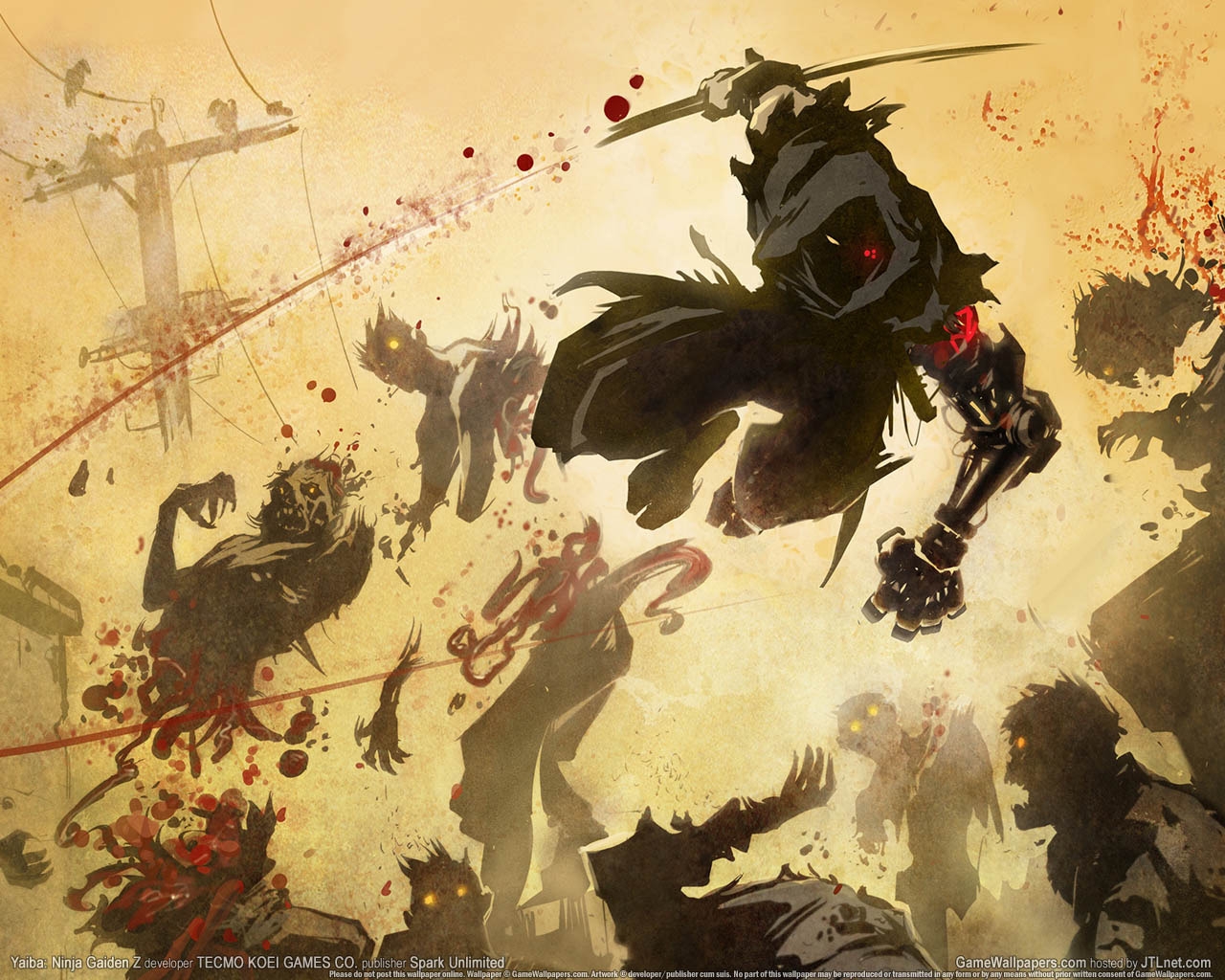 Yaiba Ninja Gaiden Z for 1280 x 1024 resolution