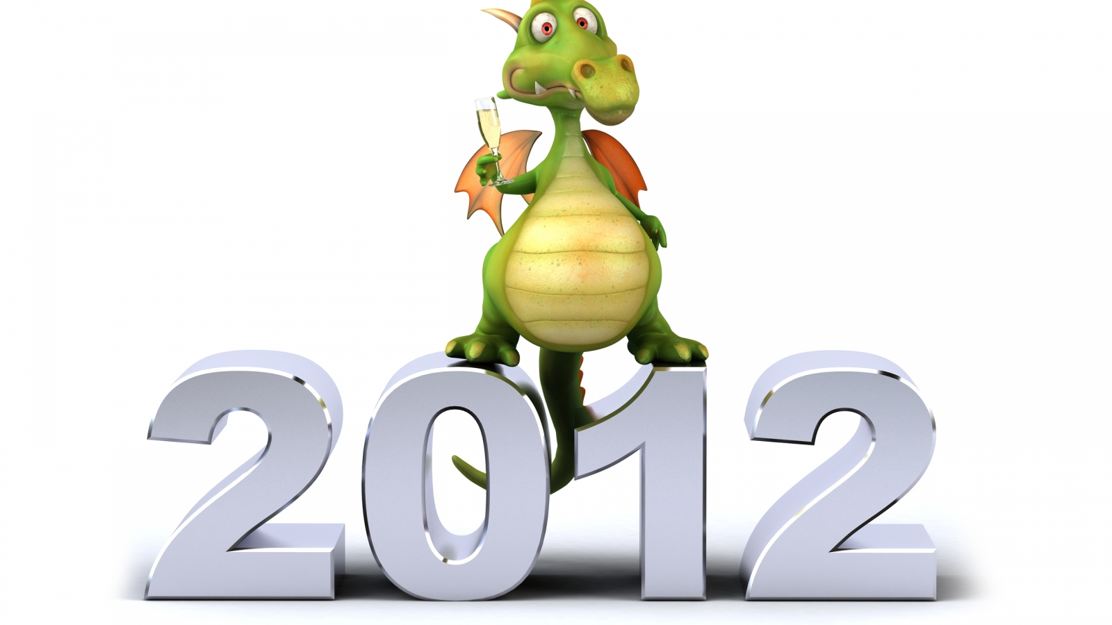 Year of Dragon 2012 for 1600 x 900 HDTV resolution