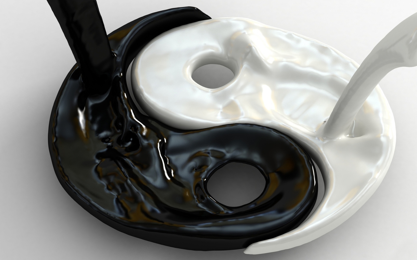 Yin Yang for 1440 x 900 widescreen resolution