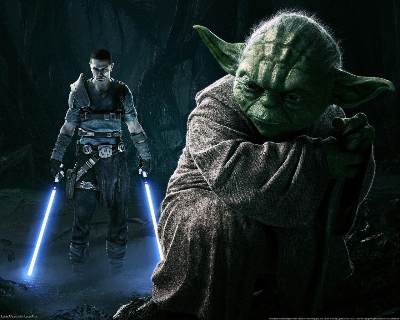 Yoda Star Wars for 1280 x 1024 resolution