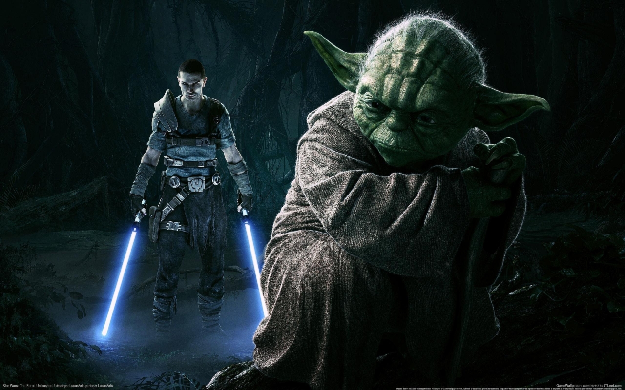 Yoda Star Wars for 1280 x 800 widescreen resolution