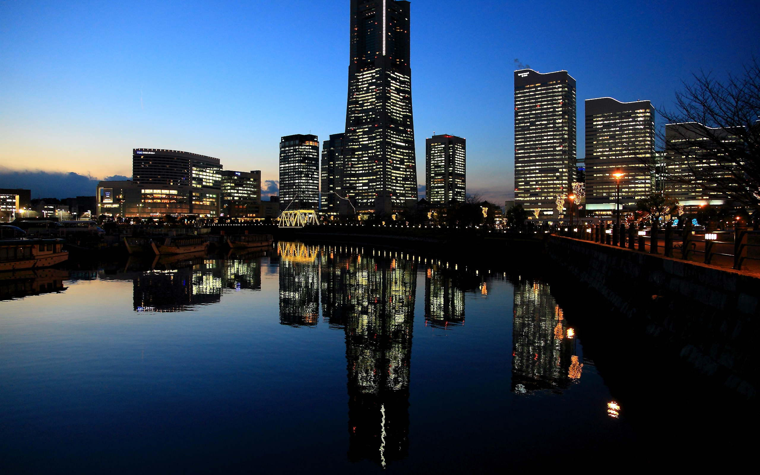 Yokohama City for 2560 x 1600 widescreen resolution