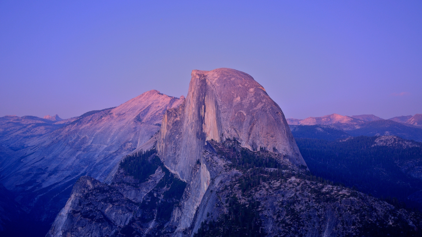 Yosemite National Park California for 1366 x 768 HDTV resolution
