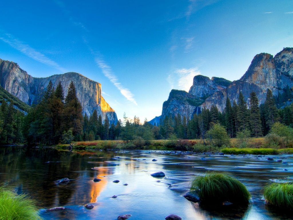 Yosemite National Park Poster for 1024 x 768 resolution