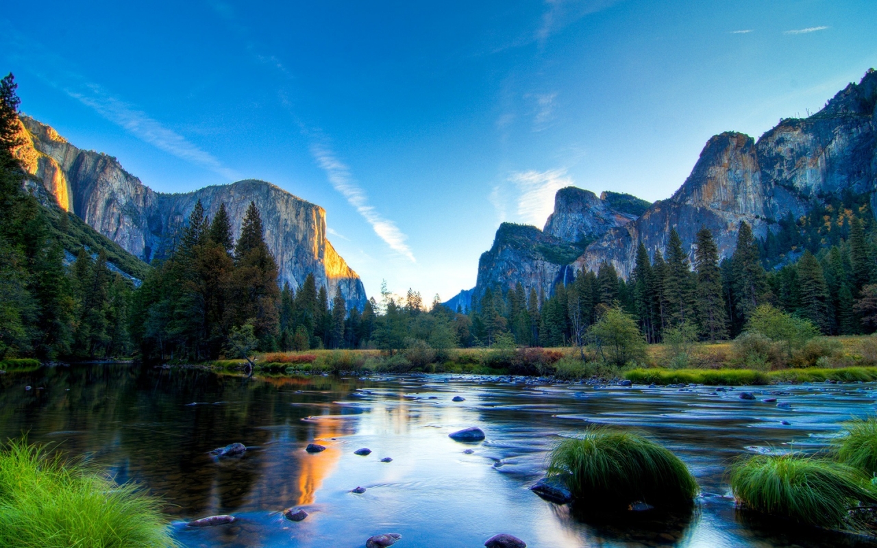 Yosemite National Park Poster for 1280 x 800 widescreen resolution