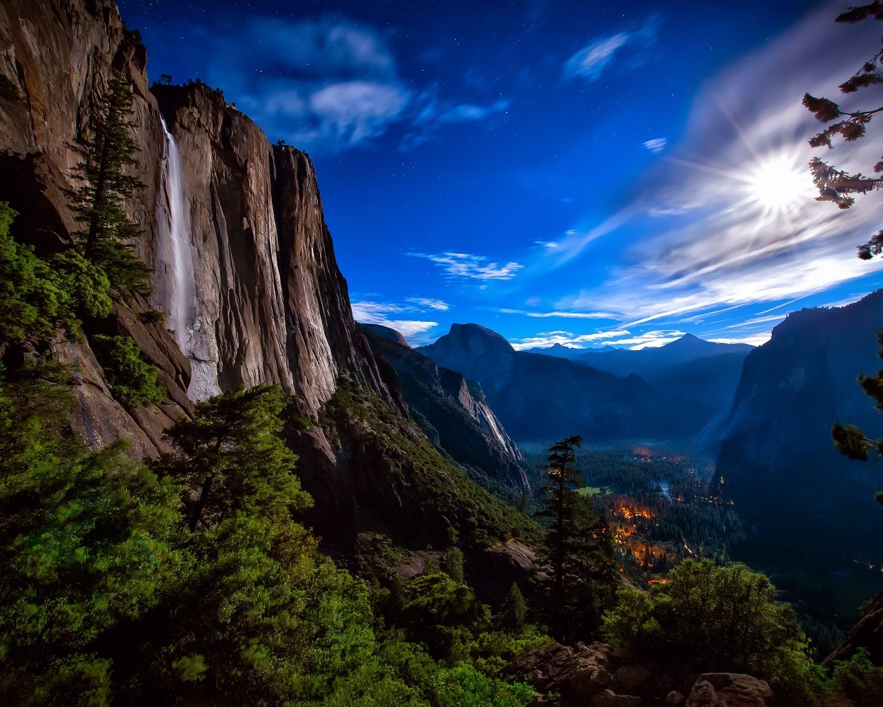 Yosemite National Park View for 1280 x 1024 resolution