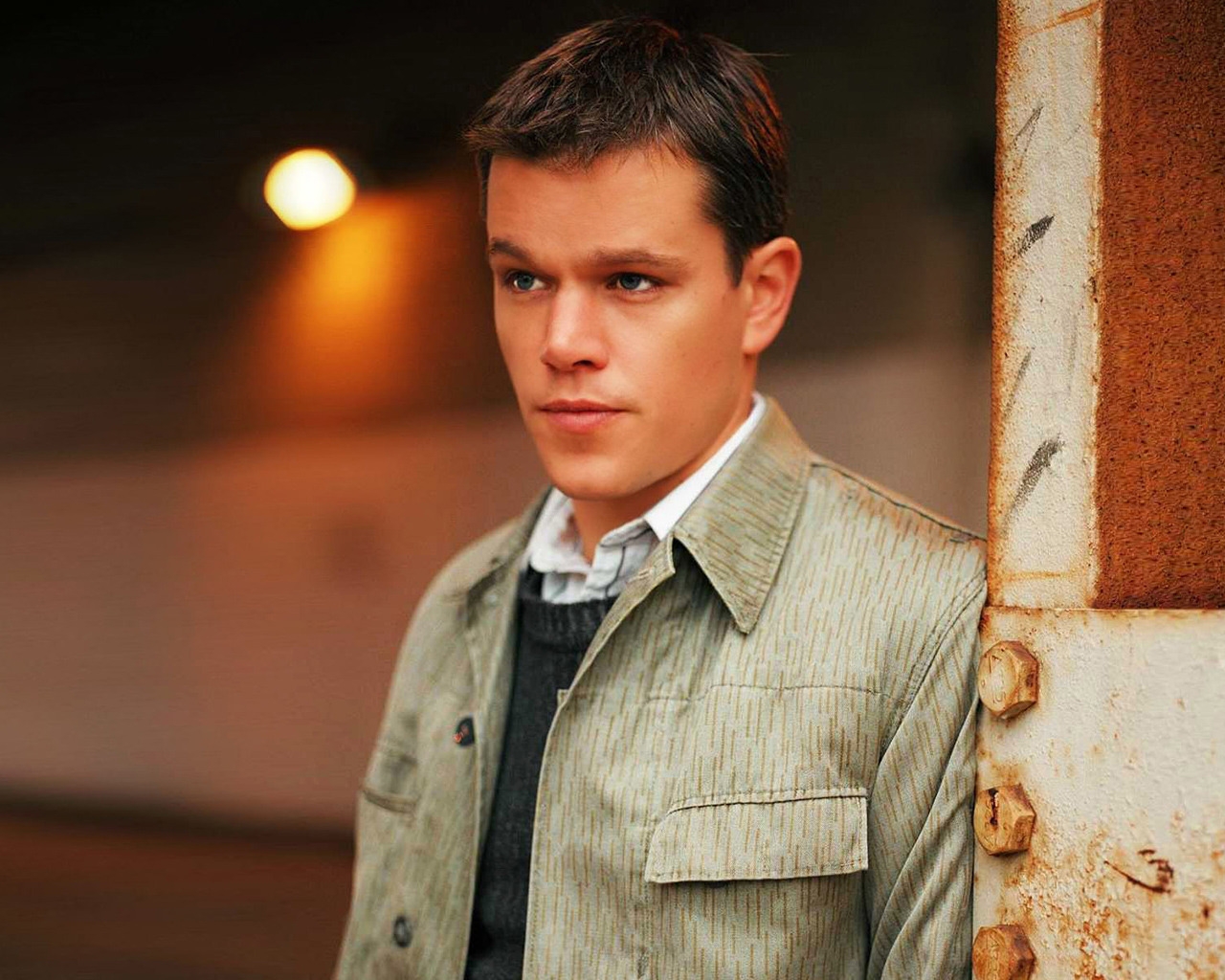 Young Matt Damon for 1280 x 1024 resolution