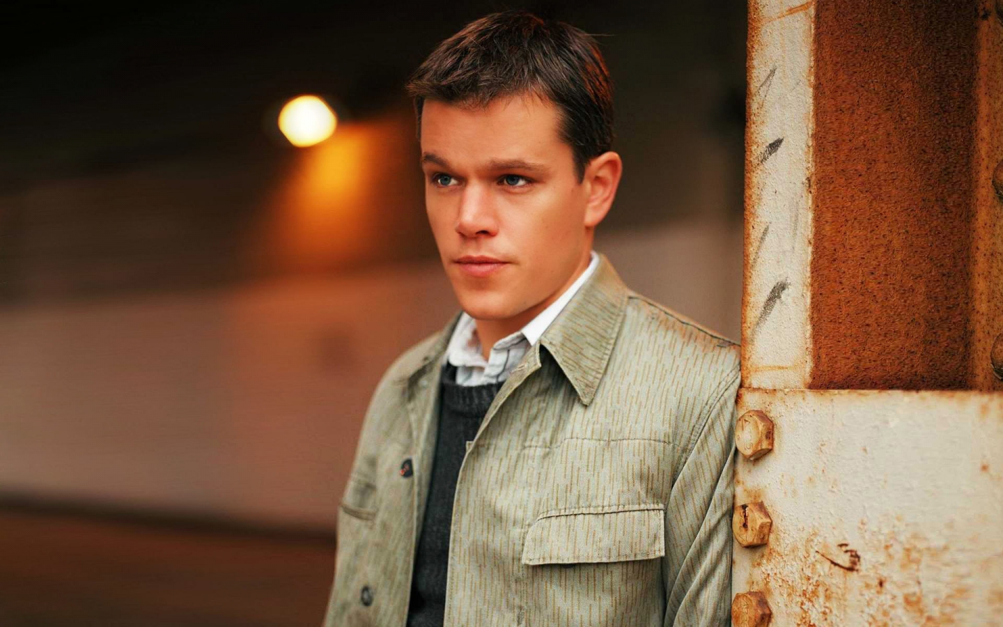 Young Matt Damon for 1440 x 900 widescreen resolution