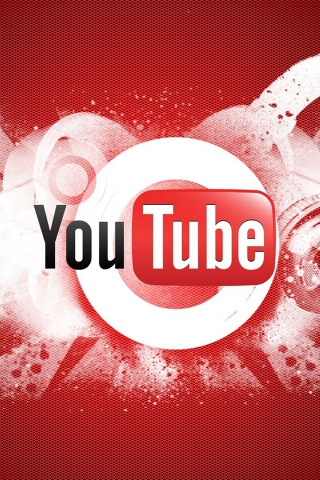 YouTube Logo for 320 x 480 iPhone resolution