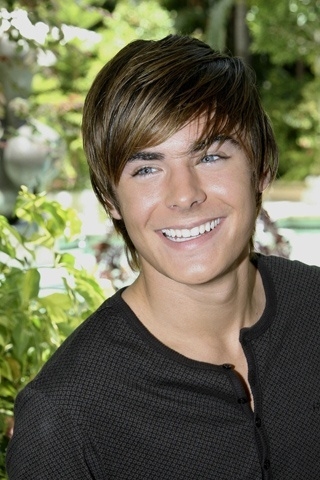 Zac Efron Smile for 320 x 480 iPhone resolution