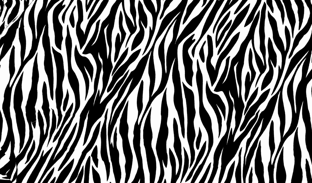 Zebra Print for 1024 x 600 widescreen resolution
