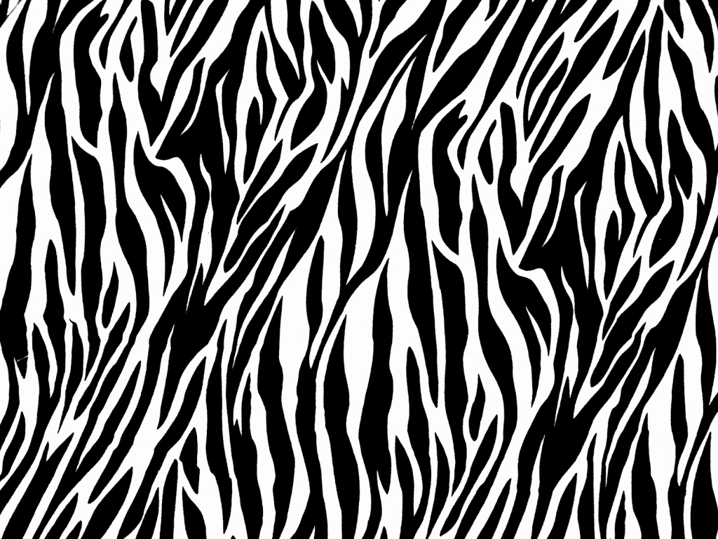 Zebra Print for 1024 x 768 resolution