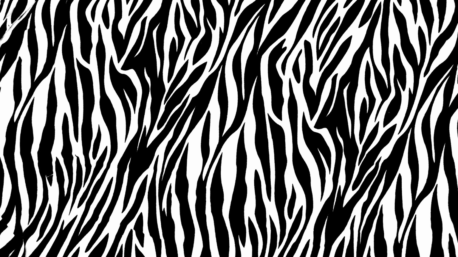 Zebra Print for 1536 x 864 HDTV resolution