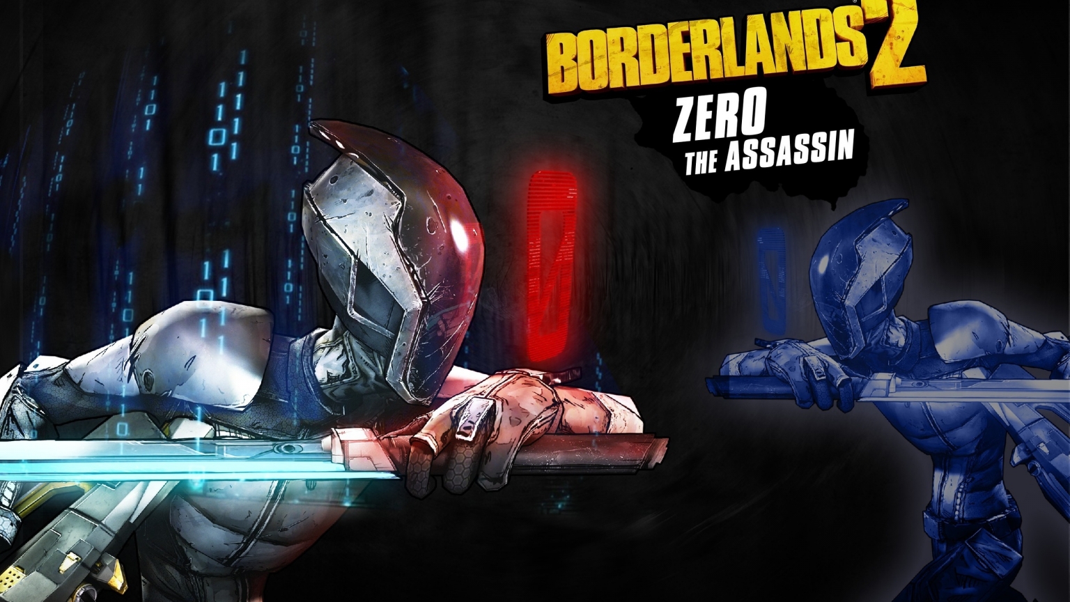 Zero The Assassin Borderlands 2  for 1536 x 864 HDTV resolution