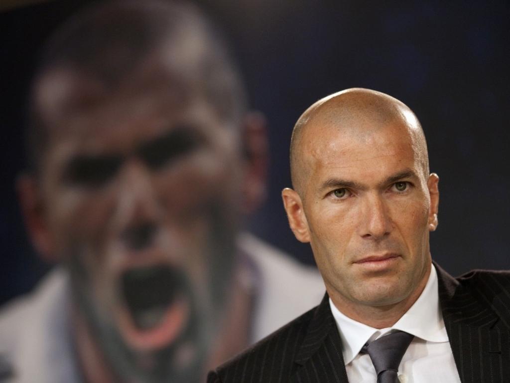 Zinedine Zidane for 1024 x 768 resolution