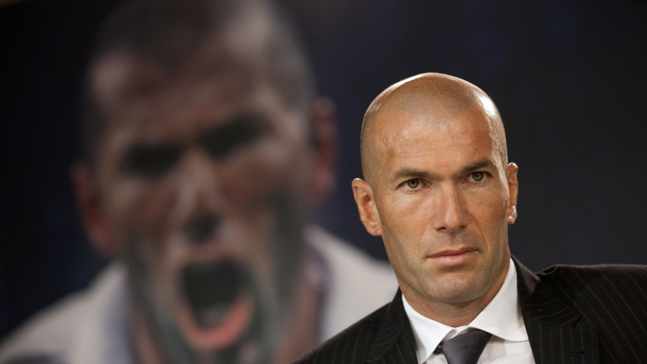 Zinedine Zidane for 1280 x 720 HDTV 720p resolution