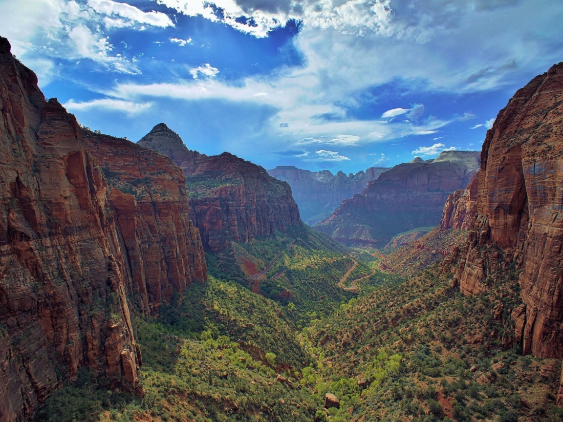 Zion National Park for 1152 x 864 resolution