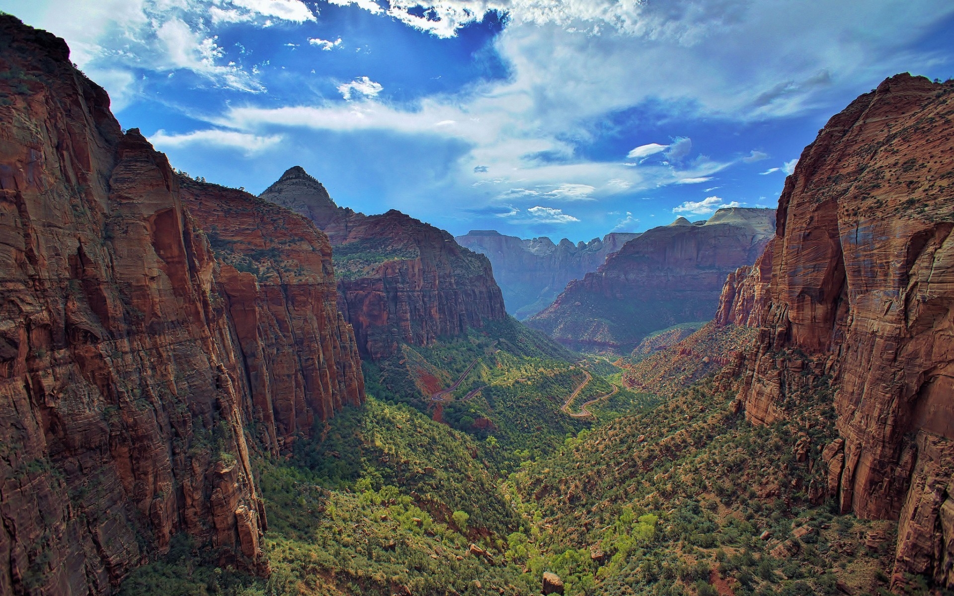 Zion National Park for 1920 x 1200 widescreen resolution