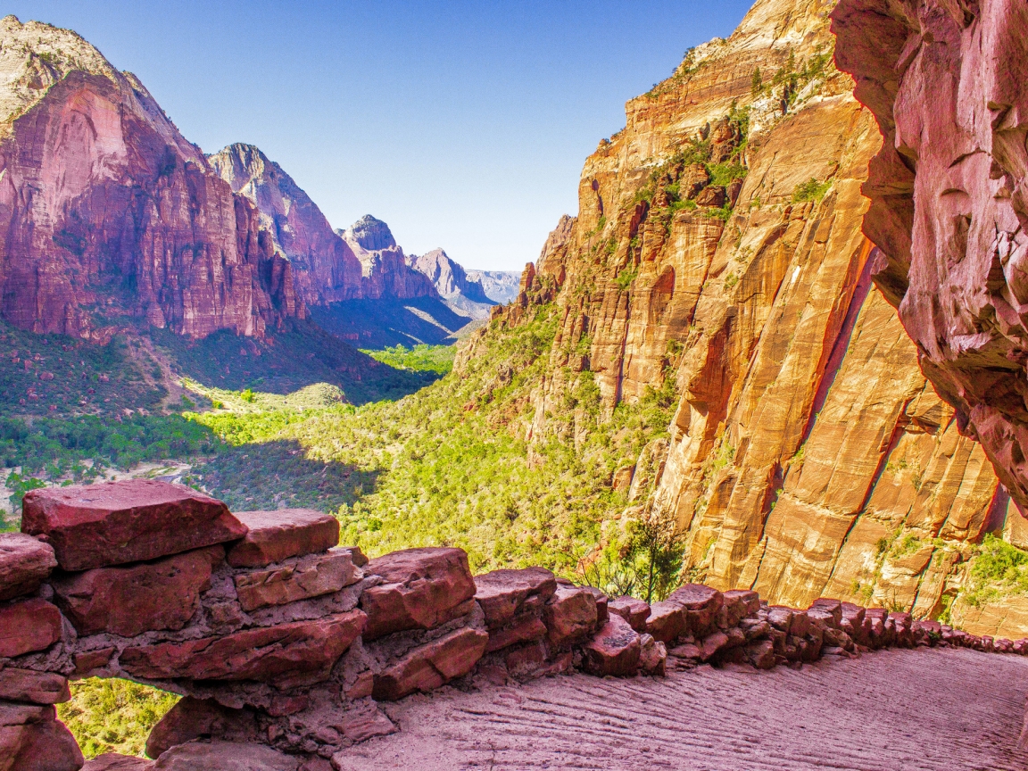 Zion National Park Utah for 1152 x 864 resolution